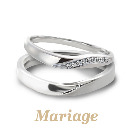Mariageentマリアージュエントの結婚指輪でプレディスィ