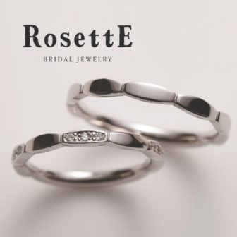 RosettEロゼットの結婚指輪でペタル