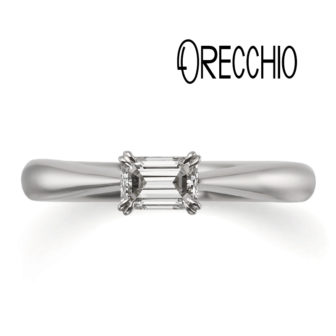 ORECCHIOオレッキオの婚約指輪でピピコレクションのLF888