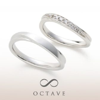 OCTAVEオクターヴの結婚指輪でシャルール
