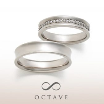 OCTAVEオクターヴの結婚指輪でボヌール