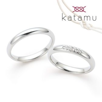 Katamuカタムの結婚指輪で春光