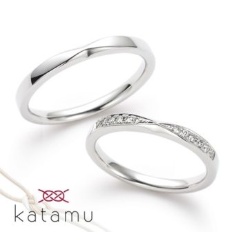 Katamuカタムの結婚指輪で千幸
