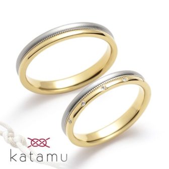 Katamuカタムの結婚指輪で東雲