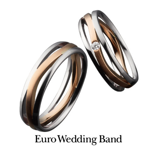 ユーロウェディングバンドの結婚指輪で30821シリーズ