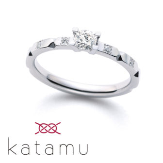 Katamuカタムの婚約指輪で折り紙