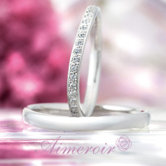 エメルワールの結婚指輪でジャスミン