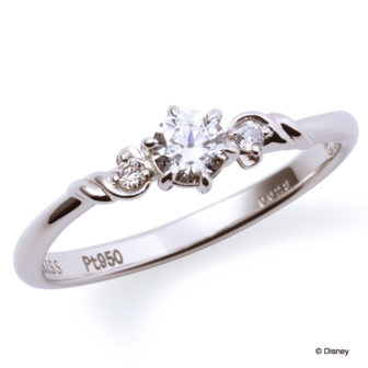 ディスニープリンセスの婚約指輪でリトルマーメイド