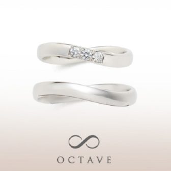 OCTAVEオクターブの結婚指輪でセルクル