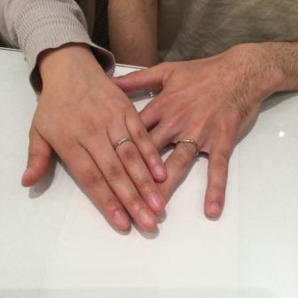 大阪府和泉市　AMOUR AMULETの結婚指輪