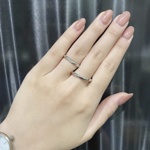 ラザールダイヤモンド 結婚指輪 - リング