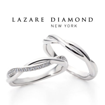 ラザールダイヤモンドの結婚指輪でスイートアイヴィ