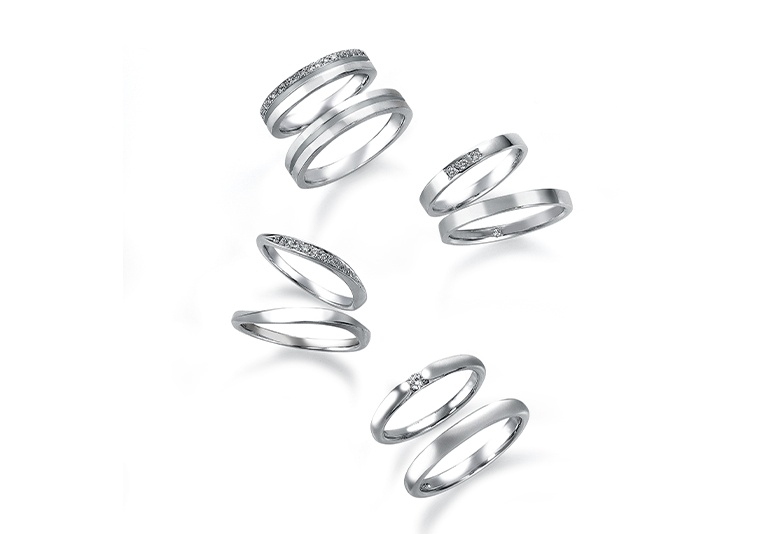 モニッケンダムの結婚指輪、シンプル、華やか、結婚指輪、マリッジリング