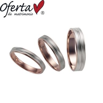 オフェルタの結婚指輪でブリッラ・ルシール