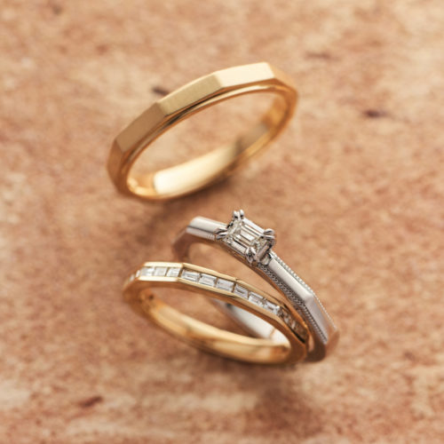 ORECCHIOオレッキオの婚約指輪と結婚指輪