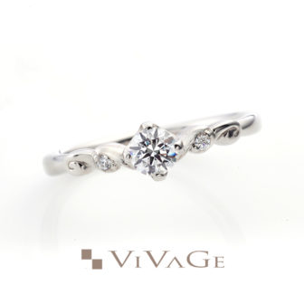 VIVAGEヴィヴァージュの婚約指輪スピラル