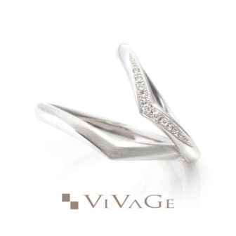VIVAGEヴィヴァージュの結婚指輪スピラル