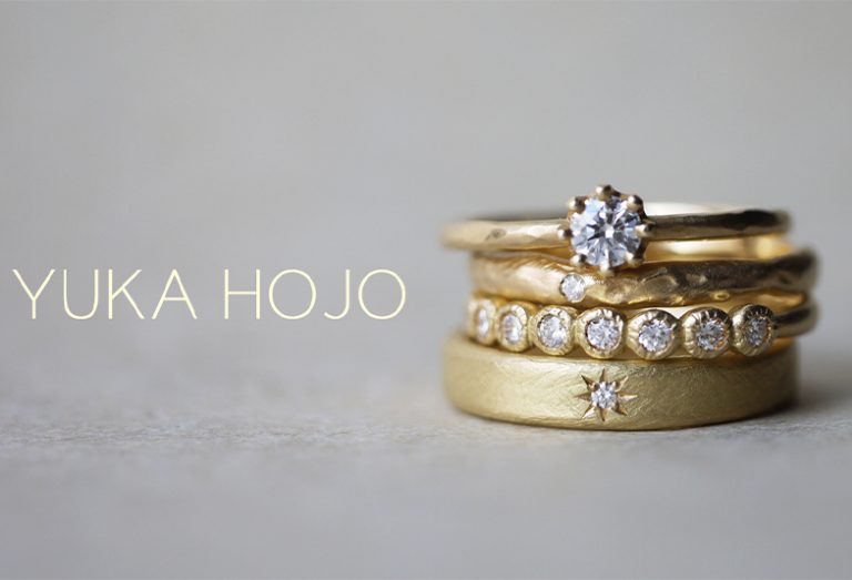 心斎橋で人気のYUKAHOJOの結婚指輪