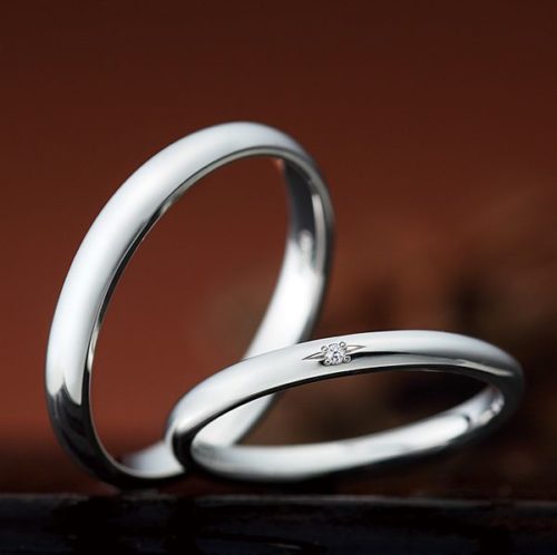シェールラヴの結婚指輪でアイビー