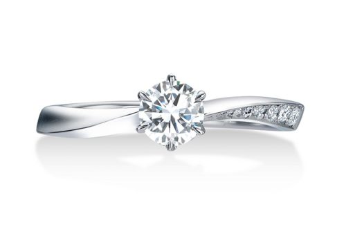 プラチナ/ダイヤモンド　婚約指輪