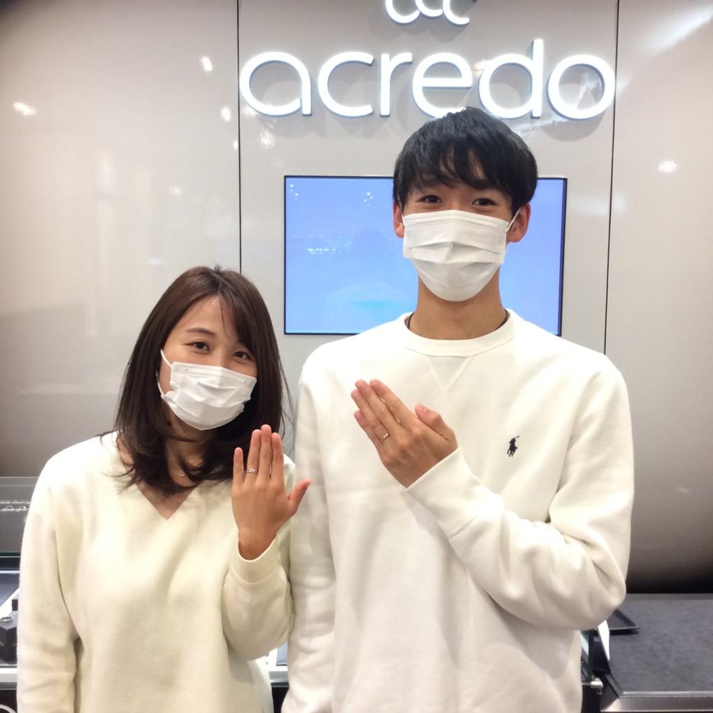 福島県郡山市 オーダーリング「acredo 」Hサマ