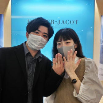 広島県尾道市　FURRER JACOT ( フラージャコ― )  の 結婚指輪 をご成約のお客様