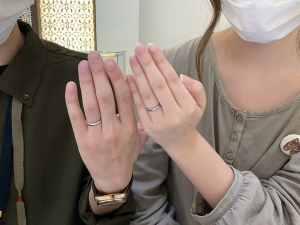 兵庫県加古川市　フィッシャーの結婚指輪