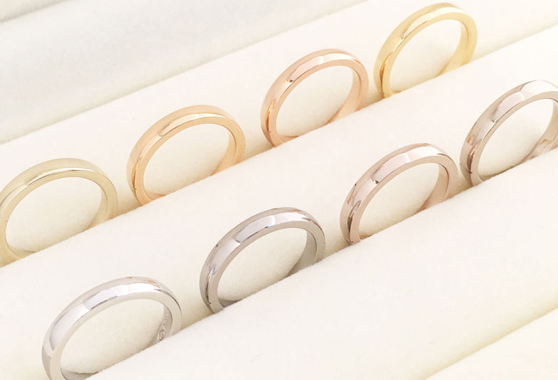 浜松市結婚指輪素材