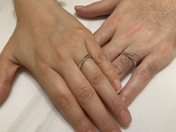 兵庫県西宮市　et.luの結婚指輪をご成約頂きました。