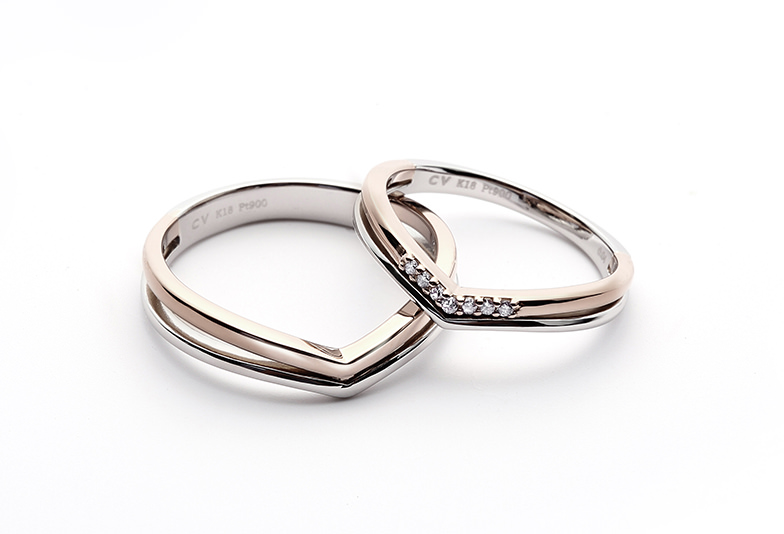 浜松市結婚指輪個性的