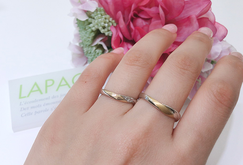 garden姫路　コンビリング　結婚指輪