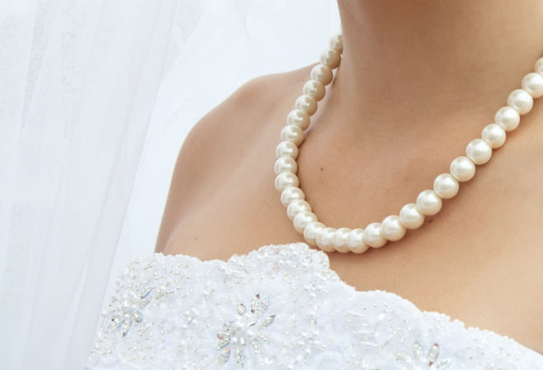 真珠のネックレス