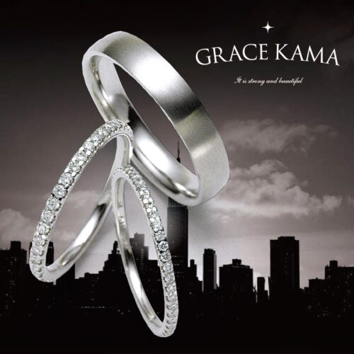 グレースカーマの結婚指輪でハリウッドロサンゼルス