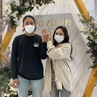 滋賀県甲賀市｜フィッシャーの結婚指輪をご成約いただきました