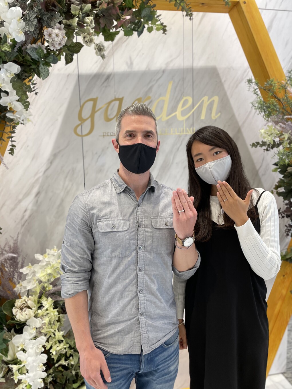 京都市中京区｜フィッシャーの結婚指輪をご成約いただきました