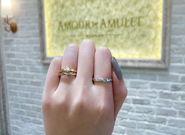 AMOUR AMULET婚約指輪・結婚指輪