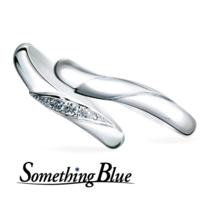 Something Blueの結婚指輪でSpring Scene