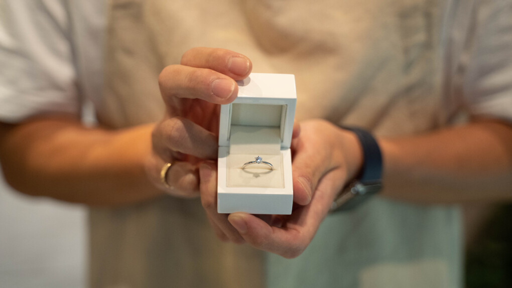 手作り婚約指輪のイメージ