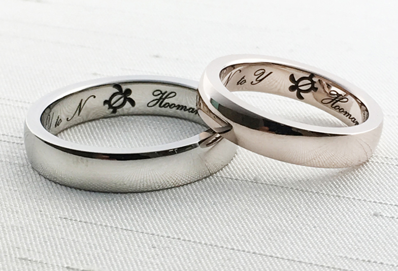 浜松市結婚指輪シンプル