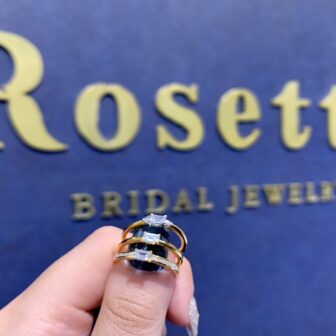 ロゼットの婚約指輪