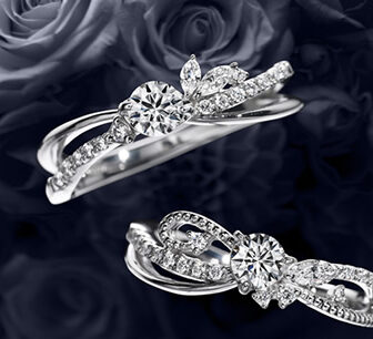 Une Mariageの婚約指輪と結婚指輪