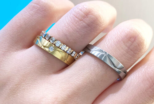 富山市】鍛造製法でつくられた結婚指輪〈フラージャコー〉 