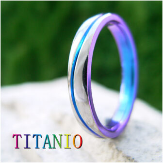チタンの結婚指輪でティタニオのマーレ