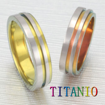 チタンの結婚指輪でティタニオ6