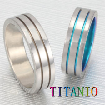 チタンの結婚指輪でティタニオ7