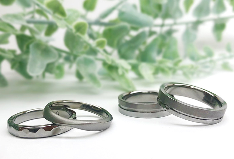 静岡市 どうせならかっこいいデザインの結婚指輪にしたい おすすめ3選