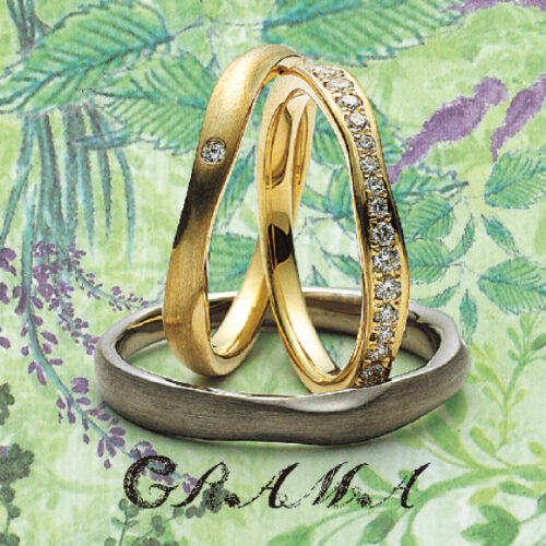 グラマの結婚指輪でサフラン