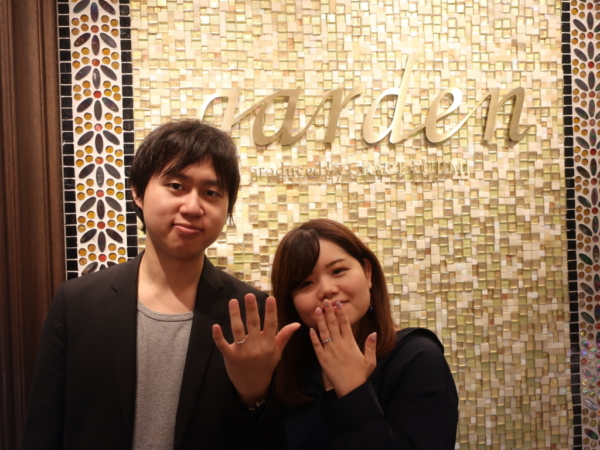 【大阪市東淀川区】et.lu（エトル）の結婚指輪をご成約頂きました。