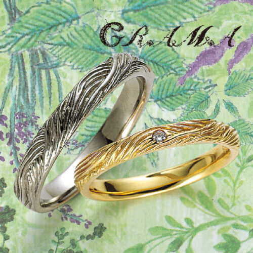 グラマの結婚指輪でアルカネット