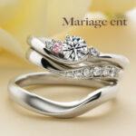 【南大阪・和歌山】おしゃれな婚約指輪と結婚指輪の重ね着けブランドMariage entマリアージュエント